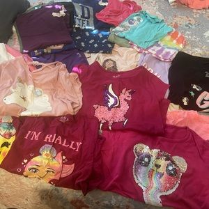 Bundle of 23 girls t-shirts